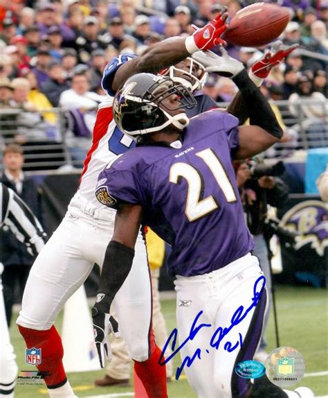 Chris McAlister autographed 8x10 Photo (Baltimore Ravens)