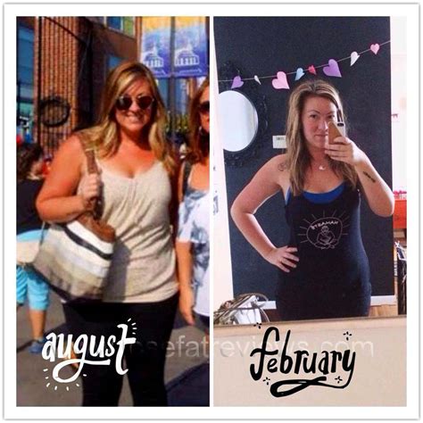 August – February Weight Loss Transformation