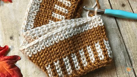 How To Crochet Knit Waistcoat Stitch This Is A Knit Like Stitch