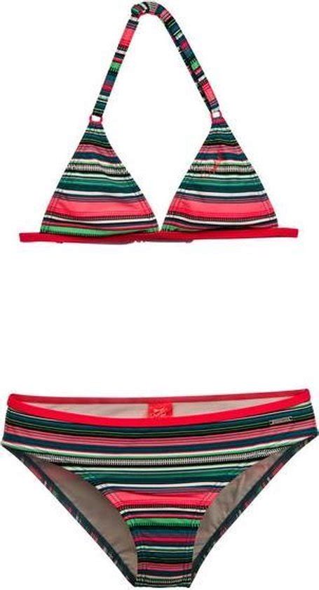 Protest Triangle Bikini Meisjes SUZY Flame Red164 Bol