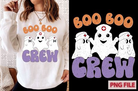 Boo Boo Crew Halloween Png Graphic By Craftgraphics Creative Fabrica