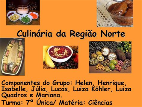 PPT Culinária da Região Norte PowerPoint Presentation free download