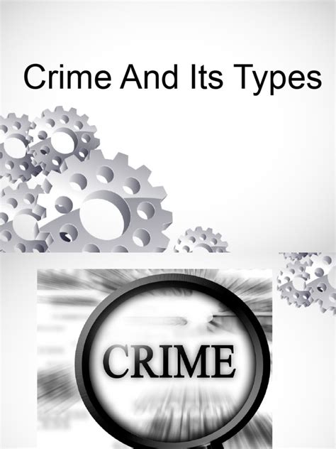 Crime and Its Types | PDF