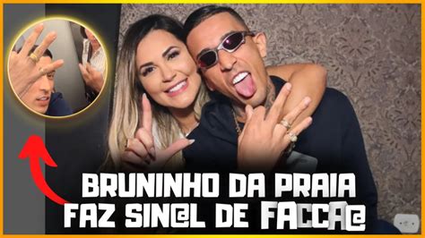 Mc Bruninho Da Praia Faz Sinal De FacÇ40 Youtube