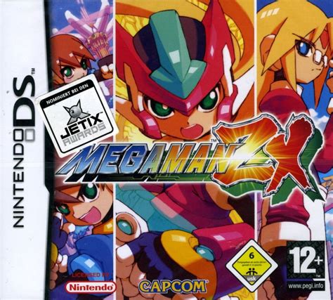 Mega Man Zx Nintendo Ds Box Cover Art Mobygames