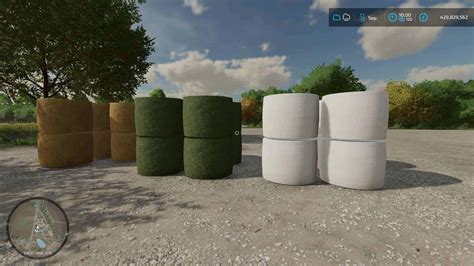 Medium Bales Round Straw Hay And Silage V1000 Fs22 Mod Download