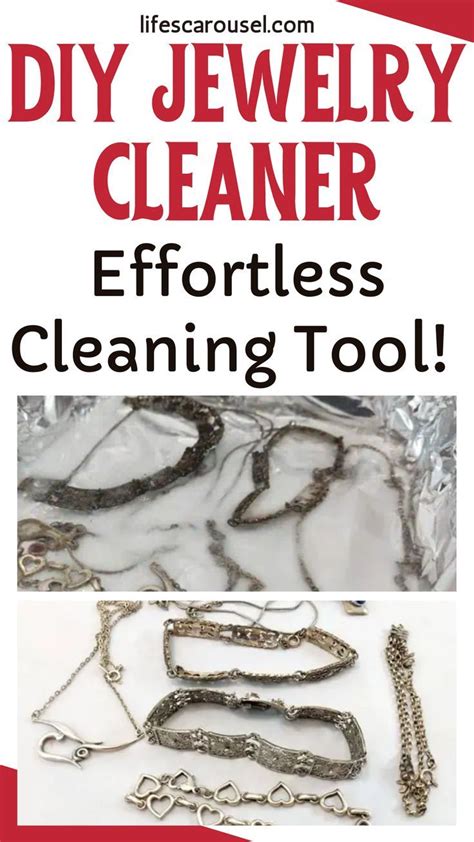 Diy jewelry cleaner sparkling silver without scrubbing full tutorial – Artofit