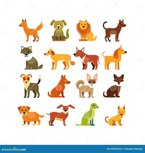 set  cat breeds illustration royalty  cartoon cartoondealer