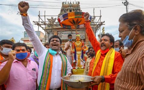 With Crackers And Sweets India Celebrates Ayodhya Bhoomi Pujan