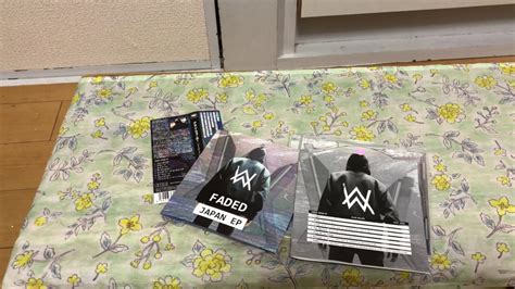 Alan Walker Faded Japan EP Unboxing YouTube