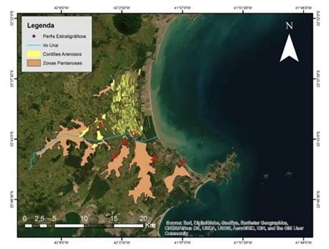 Mapa Das Fei Es Geomorfol Gicas Da Bacia Hidrogr Fica Do Rio Una A