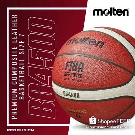 Original Molten Basketball Bg4500 Fiba Official Ball Indoor Outdoor