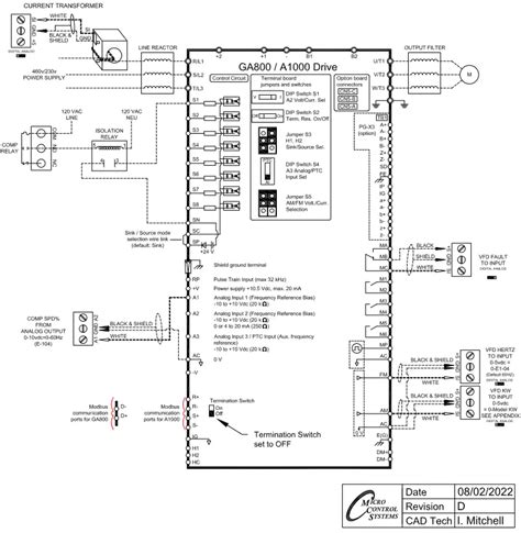 YASKAWA GA800 Variable Speed Drive Instruction Manual