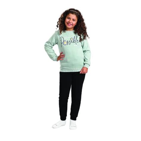 Cottonil Girls Cotton Sweet Shirt And Pants Winter Pajama Set Best