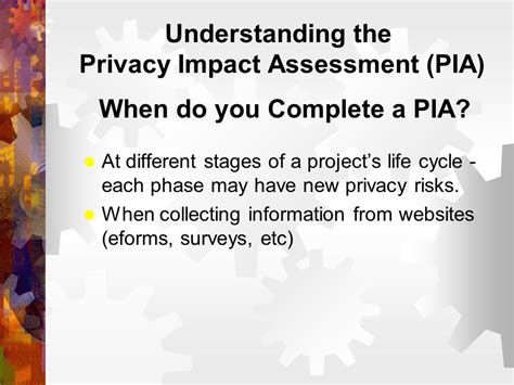 Understanding The Privacy Impact Assessment PIA Introduction The PIA