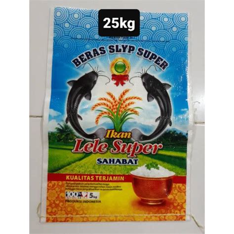 Jual Karung Beras Laminasi Merek Lele Super Sahabat Kg Shopee Indonesia