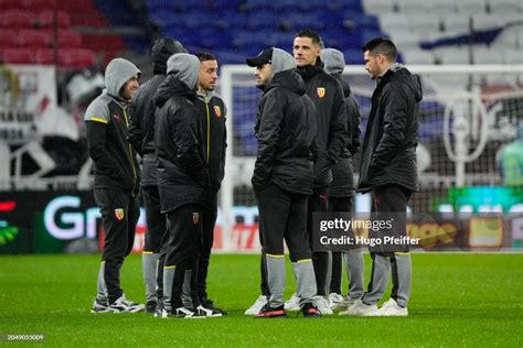 Florian Sotoca Of Lens During The Ligue 1 Uber Eats Match Between