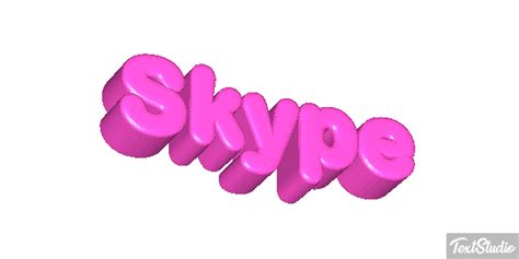 Skype Social Network Animated GIF Logo Designs