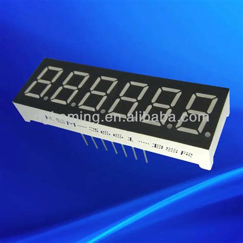 6 Digit Led 7 Segment Led Display 6 Digits 7 Segments Led Number