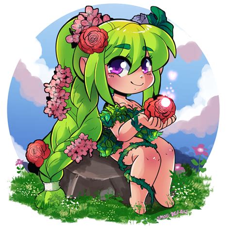 Terraria Dryad Fan Art