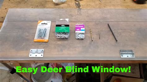 Diy Deer Blind Windows Part 1 Polycarbonate Lexan Deer Diy Hunting Youtube