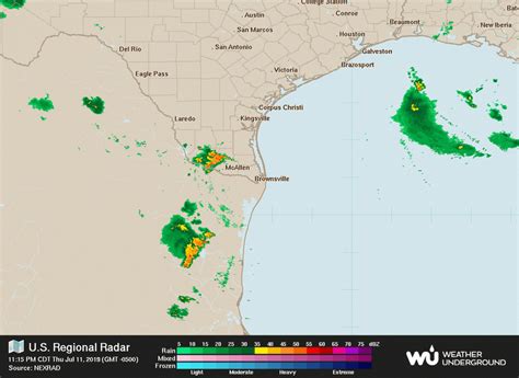 Brownsville Radar | Weather Underground - Texas Satellite Weather Map ...