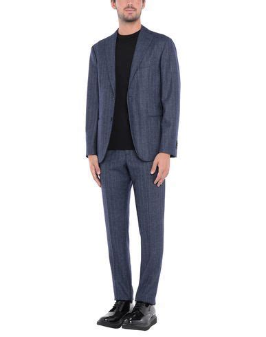 Boglioli Suits In Slate Blue Modesens Boglioli Suits Straight Leg