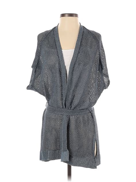 Etcetera Gray Cardigan Size S 82 Off Thredup