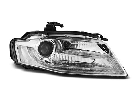 Paire De Feux Phares Audi A4 B8 08 11 Daylight DRL Led Chrome