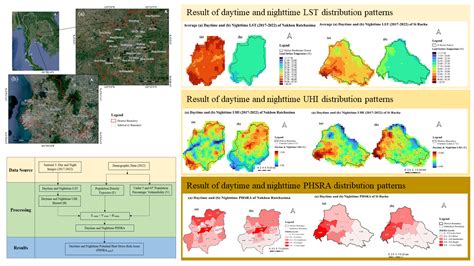 Spatiotemporal Patterns Of Land Surface Temperature Urban Heat Island