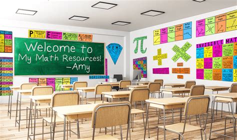 My Math Resources Middle School Math Teacher Resources Posters