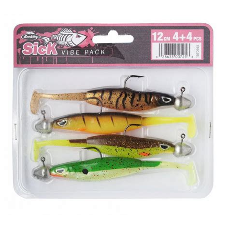 Pack Leurres Souples Berkley Sick Vibe Leurre de la pêche