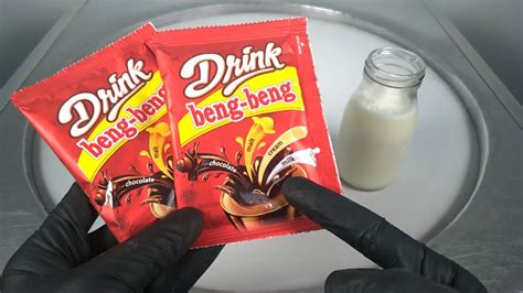 Ice Cream Roll Drink Beng Beng Ice Cream Rolls Street Food Youtube