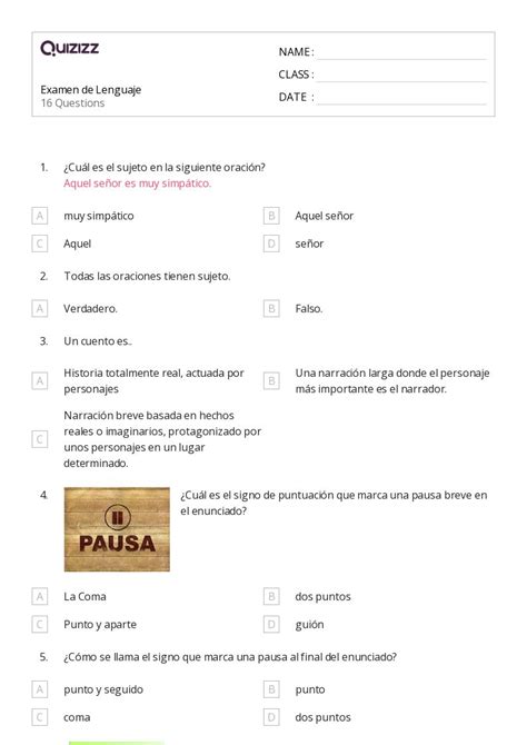 Voz En La Escritura Hojas De Trabajo Para Grado En Quizizz