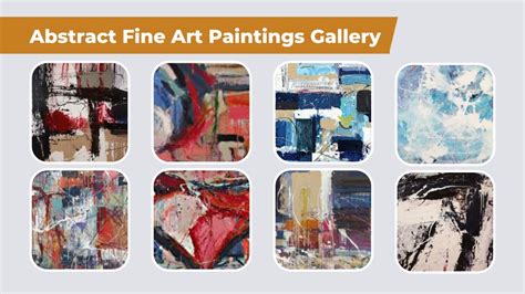 PPT Famous Abstract Fine Art Paintings PowerPoint Presentation Free