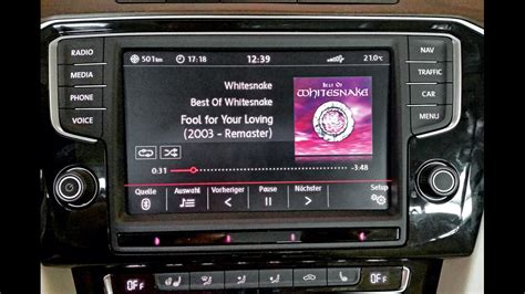 Infotainment Im Vw Passat Mehr Als Navigation Und Musik Auto Motor