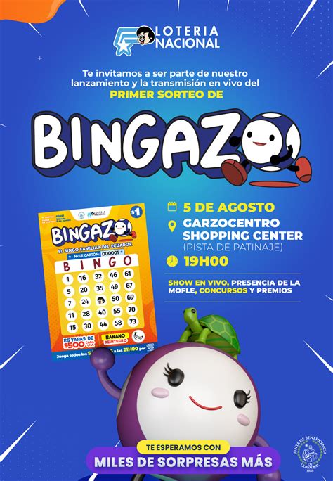LOTERÍA NACIONAL LANZA SU NUEVO JUEGO FAMILIAR BINGAZO | LA PRIMERA