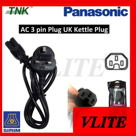 Tnk Ori Panasonic Ac Pin Molded A Plug Power Cord Kettle Cord