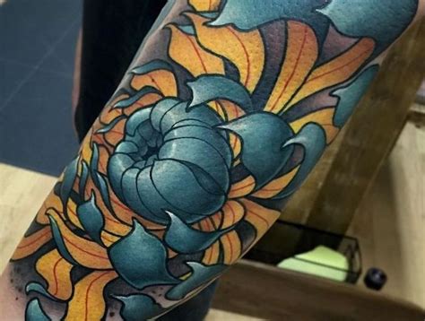 Pracht wie keine andere über 90 verblüffende Blumen Tattoo Ideen für