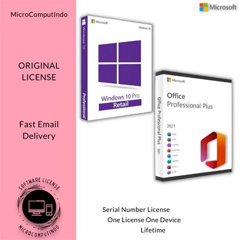 Jual Windows 10 Pro Ms Office 2021 Pro Plus Paket Activation