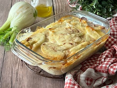 Finocchi Gratinati Al Forno Con Besciamella