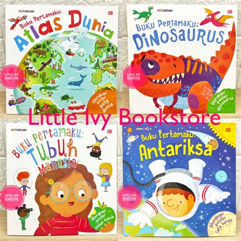 Jual Buku Pertamaku Antariksa Tubuh Manusia Dinosaurus Hewan