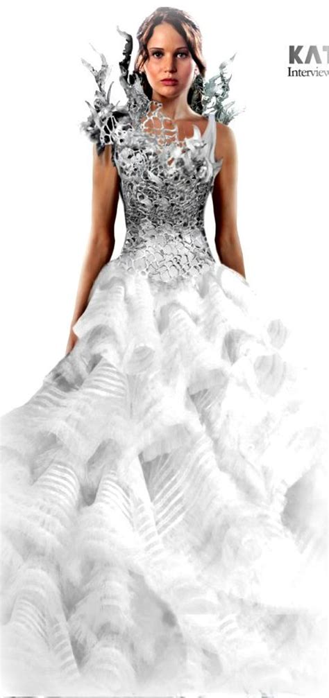 The Hunger Games Catching Fire Katniss S Wedding Dress Costume