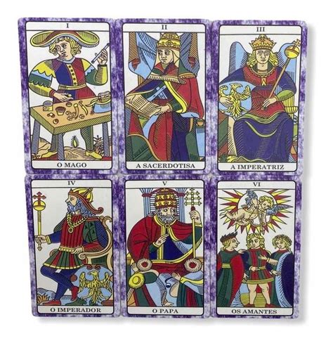 Tar Tarot Baralho De Marselha Arcanos Maiores E Manual