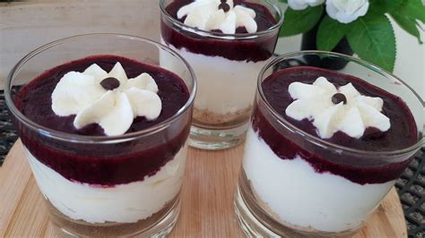 Nachtisch In 5 Minuten Wunderbares Dessert Ohne Backen Und Gelatine