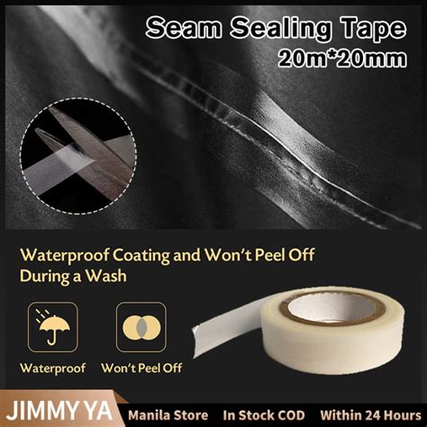 Seam Sealing Tape Hot Melt Waterproof PU Coated Fabric Tape Repair Adhesive Fusible Tape