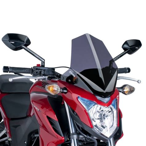 Puig Naked New Generation Windshield Sport Dark Smoke F Honda