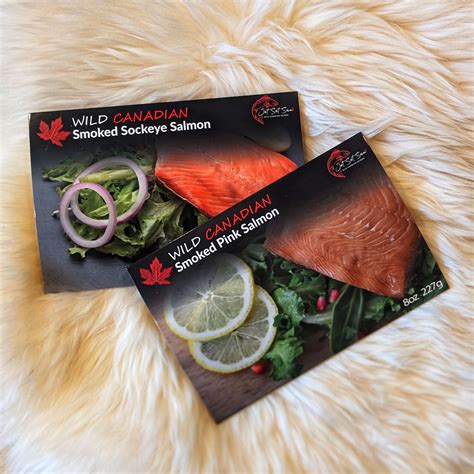 Wild Sockeye Salmon And Smoked Pink 2 Pack Smoked Salmon Vancouver