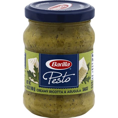 Barilla Pesto Sauce, Creamy Ricotta & Arugula | Shop | Elmer's County ...