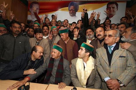 Himachal Congress Celebrates Victory India Today